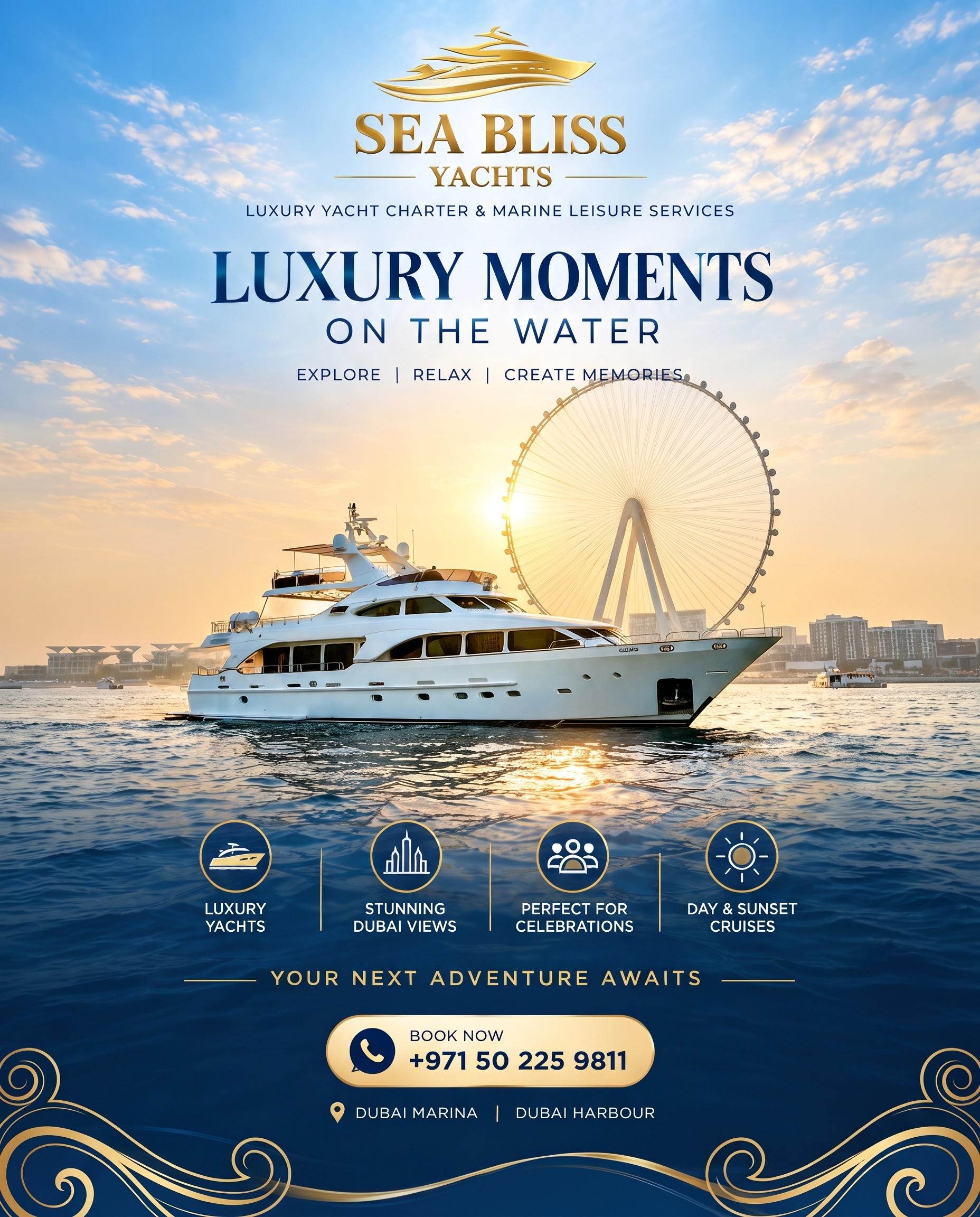 Dubai Yacht Offer
